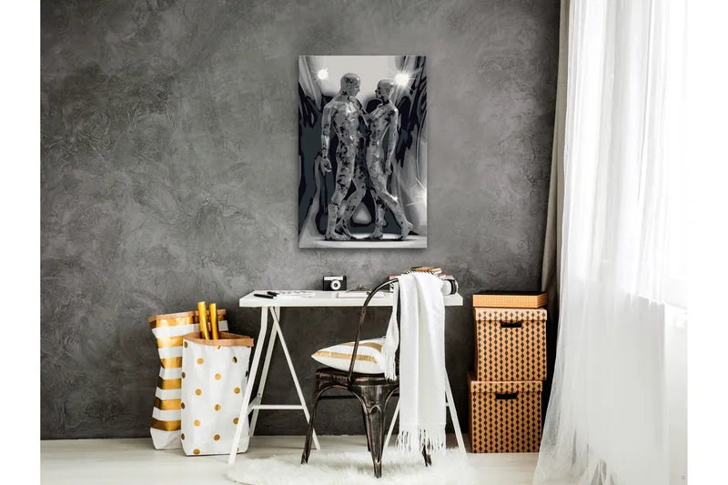 Gør-det-selv-maleri Couple 40x60 cm - Artgeist sp. z o. o. - Boligtilbehør - Billeder & kunst - Mal selv