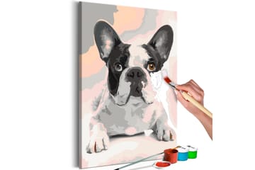 Gør-det-selv-maleri French Bulldog 40x60 cm - Artgeist sp. z o. o. - Boligtilbehør - Billeder & kunst - Mal selv
