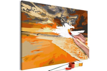Gør-det-selv-maleri Golden Beach 60x40 cm - Artgeist sp. z o. o. - Boligtilbehør - Billeder & kunst - Mal selv
