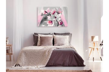 Gør-det-selv-maleri Magnolia Grey Background 60x40 cm - Artgeist sp. z o. o. - Boligtilbehør - Billeder & kunst - Mal selv