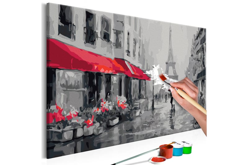 Gør-det-selv-maleri Rainy Paris 60x40 cm - Artgeist sp. z o. o. - Boligtilbehør - Billeder & kunst - Mal selv