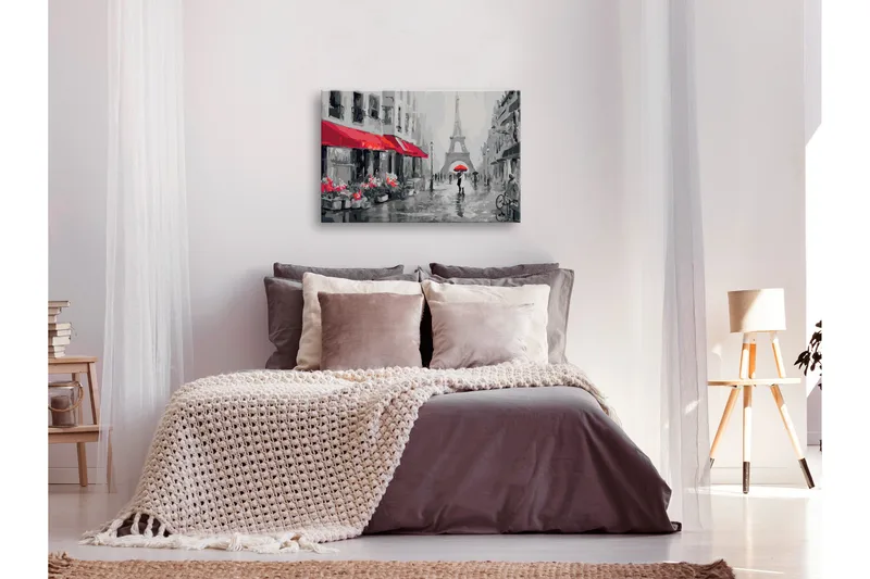 Gør-det-selv-maleri Rainy Paris 60x40 cm - Artgeist sp. z o. o. - Boligtilbehør - Billeder & kunst - Mal selv