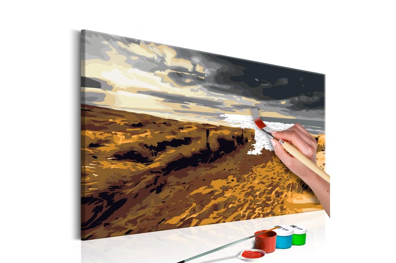 Gør-det-selv-maleri Wild Beach 60x40 cm - Artgeist sp. z o. o. - Boligtilbehør - Billeder & kunst - Mal selv