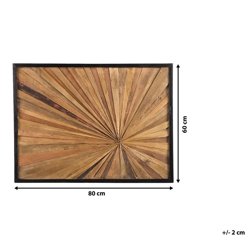 Merida Vægdekoration 80 cm - Træ / natur - Boligtilbehør - Billeder & kunst