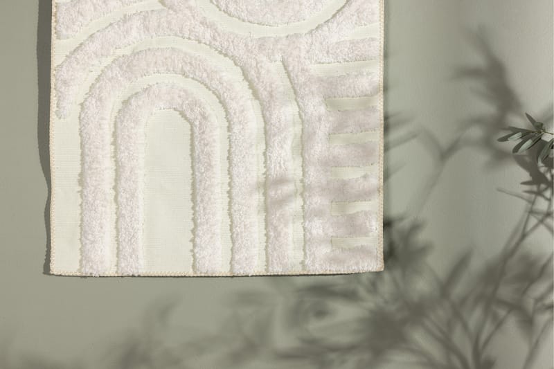 Nikita Stofpanel 70 cm - Hvid - Boligtilbehør - Billeder & kunst