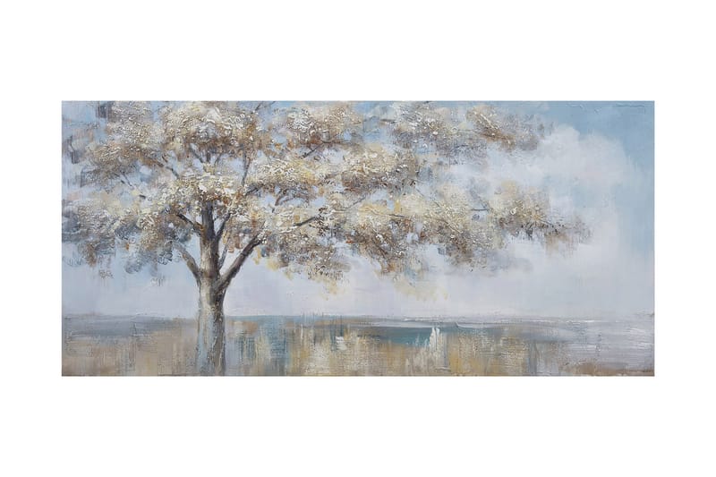 Oliemaleri 70x150cm Tree - Boligtilbehør - Billeder & kunst - Oliemaling