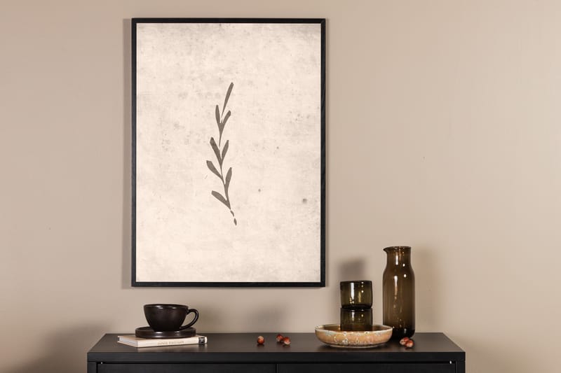Poster Autumn leaf 70x100 cm - Beige - Posters & plakater