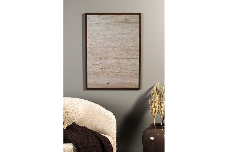 Poster Stone wall 21x30 cm - Beige - Posters & plakater