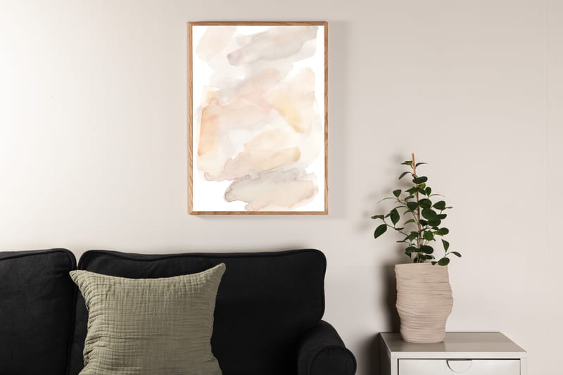 Poster Water color 50x70 cm - Beige - Posters & plakater