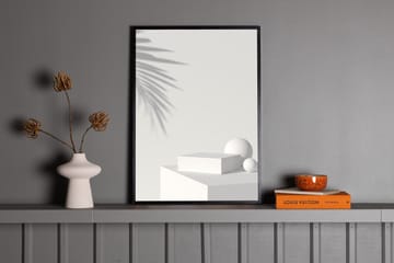 Poster White Box 21x30 cm - Beige - Boligtilbehør - Billeder & kunst - Posters & plakater