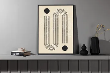 Poster Pantheon 70x100 cm - Beige - Boligtilbehør - Billeder & kunst - Posters & plakater