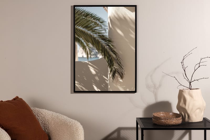 Poster Palmleaf 50x70 cm - Beige - Boligtilbehør - Billeder & kunst - Posters & plakater