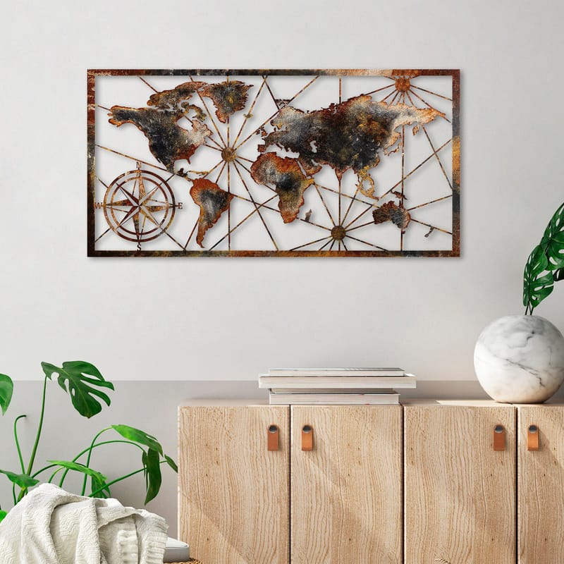 Decorative Metal Wall Accessory Wallxpert - Boligtilbehør - Billeder & kunst - Posters & plakater