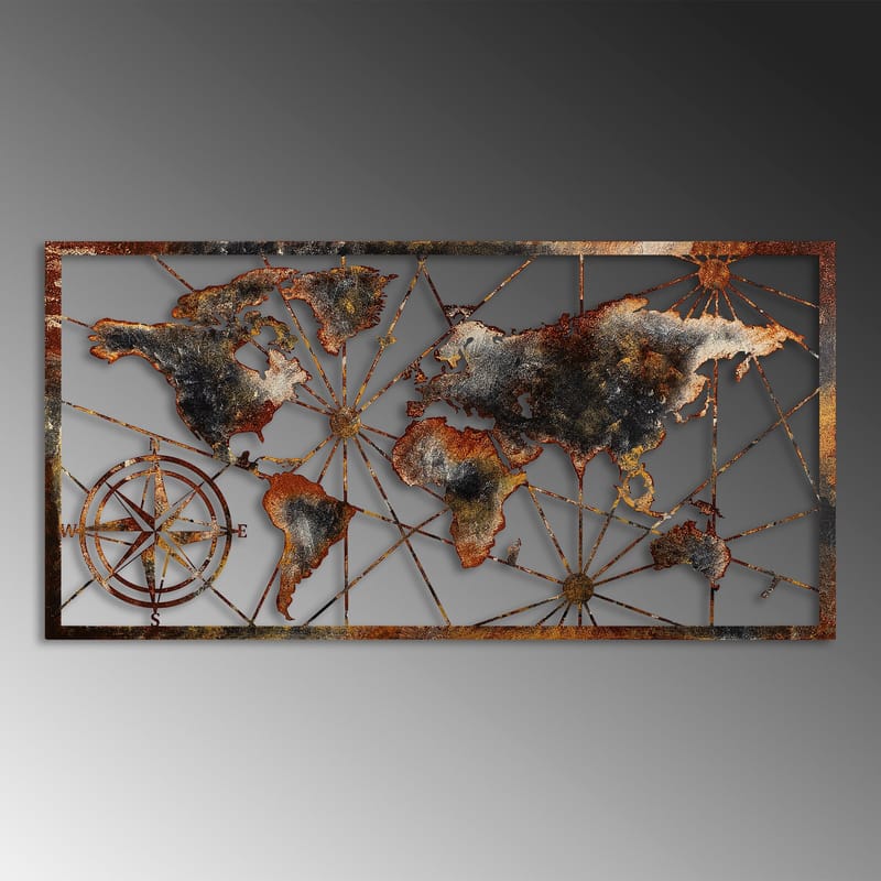 Decorative Metal Wall Accessory Wallxpert - Boligtilbehør - Billeder & kunst - Posters & plakater