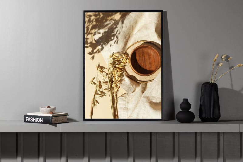 Poster Brown Bowl 21x30 cm - Beige - Boligtilbehør - Billeder & kunst - Posters & plakater