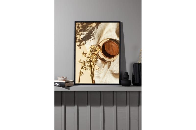 Poster Brown bowl 70x100 cm - Beige - Posters & plakater