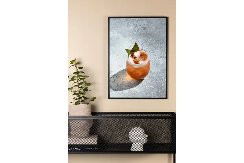 Poster Drink 50x70 cm - Grå - Boligtilbehør - Billeder & kunst - Posters & plakater