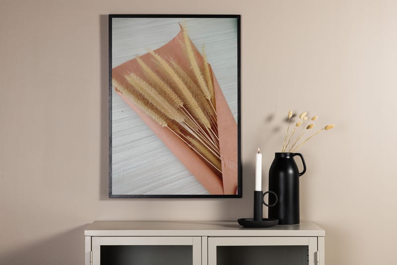 Poster Dry flowers 50x70 cm - Rosa/Beige - Boligtilbehør - Billeder & kunst - Posters & plakater