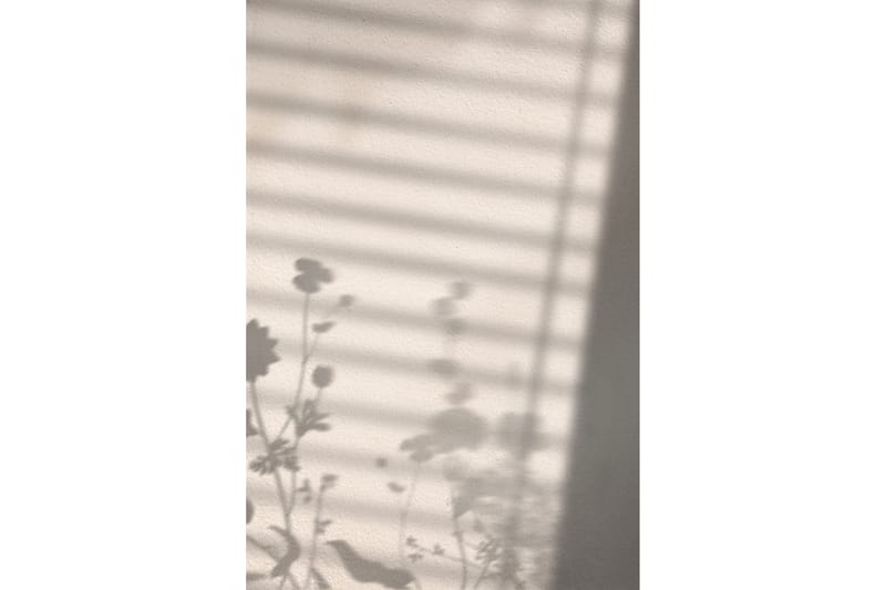Poster Flower Shadow 21x30 cm - Hvit - Boligtilbehør - Billeder & kunst - Posters & plakater