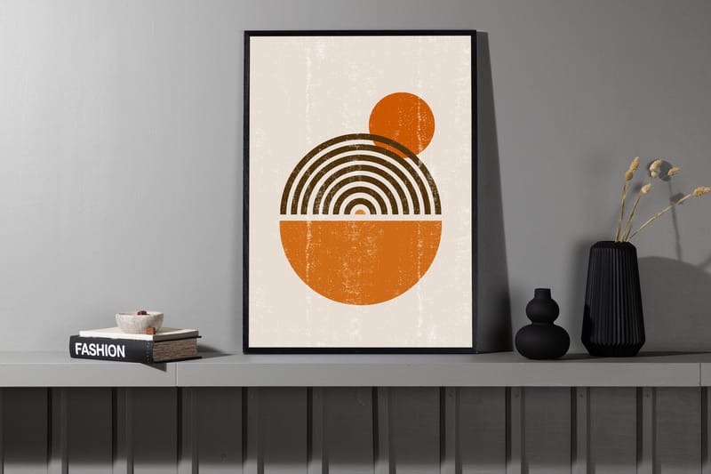 Poster Hathor 70x100 cm - Beige - Boligtilbehør - Billeder & kunst - Posters & plakater