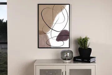 Poster Lines 50x70 cm - Beige - Boligtilbehør - Billeder & kunst - Posters & plakater