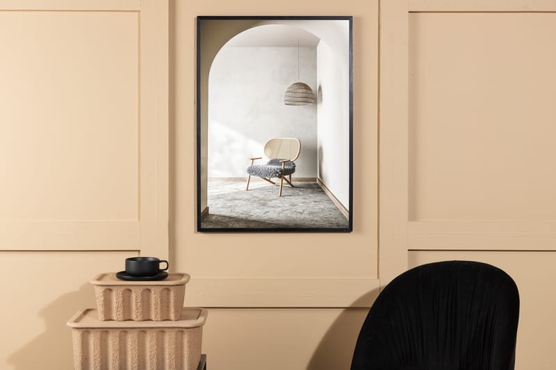 Poster Lounge chair 21x30 cm - Beige - Posters & plakater