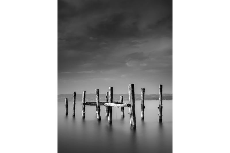 Poster Ocean 30x40 cm, Svart/Hvit