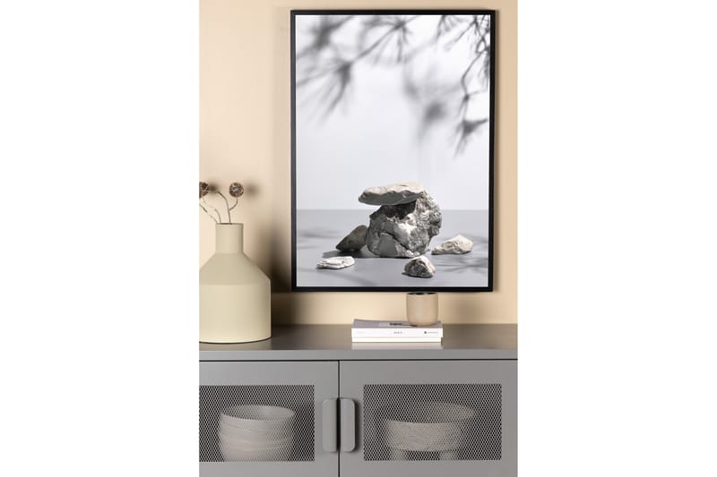 Poster Sandstones 50x70 cm - Hvit - Boligtilbehør - Billeder & kunst - Posters & plakater