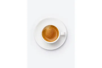 Poster Skimmed coffee 21x30 cm - Brun/Hvit - Boligtilbehør - Billeder & kunst - Posters & plakater