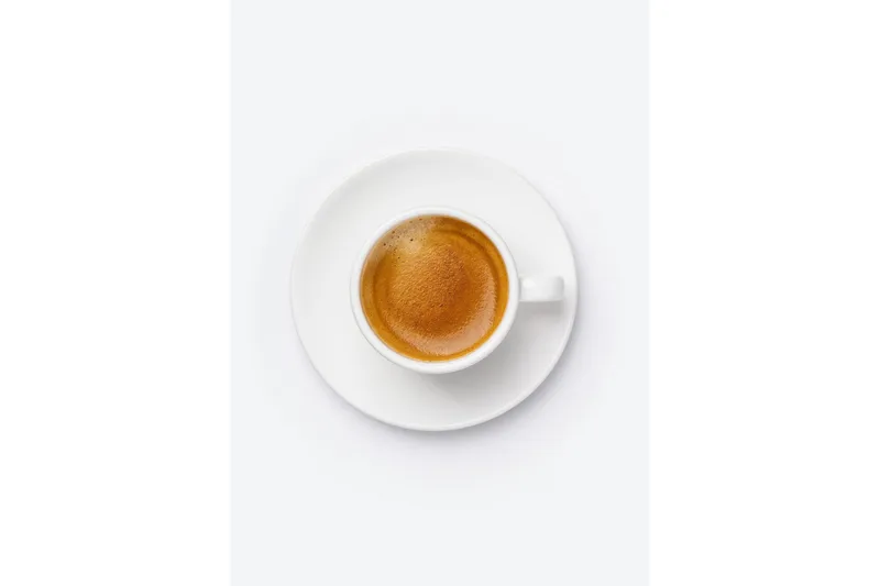 Poster Skimmed coffee 50x70 cm, Brun/Hvit