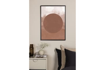 Poster Soft shades 21x30 cm - Brun - Boligtilbehør - Billeder & kunst - Posters & plakater