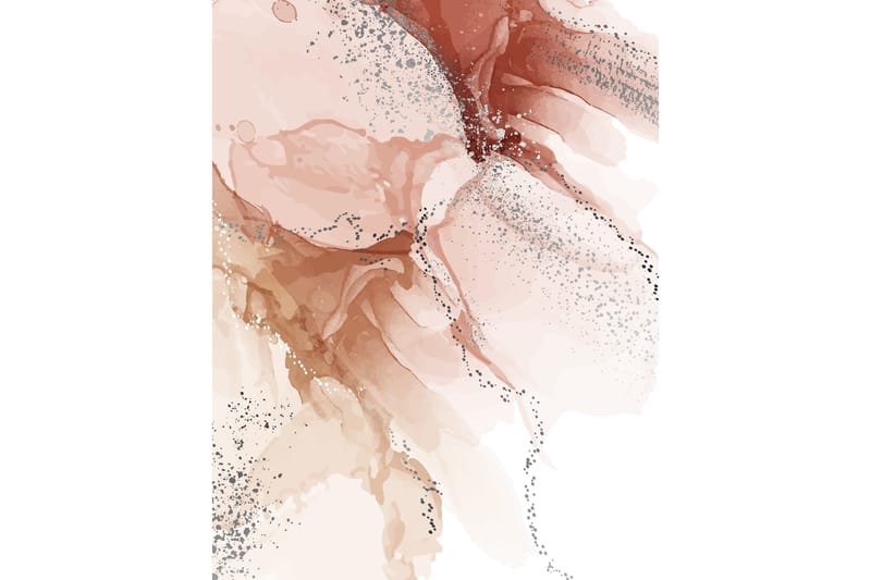 Poster Splash 70x100 cm, Lyserosa
