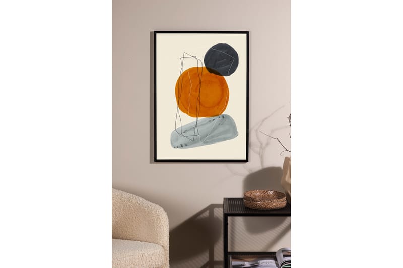 Poster Stones 50x70 cm - Beige - Boligtilbehør - Billeder & kunst - Posters & plakater