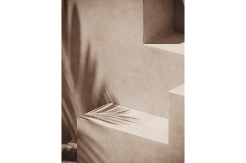 Poster Sun stripes 30x40 cm, Beige