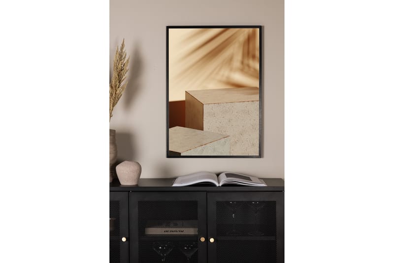 Poster Sunflow 21x30 cm - Beige - Boligtilbehør - Billeder & kunst - Posters & plakater