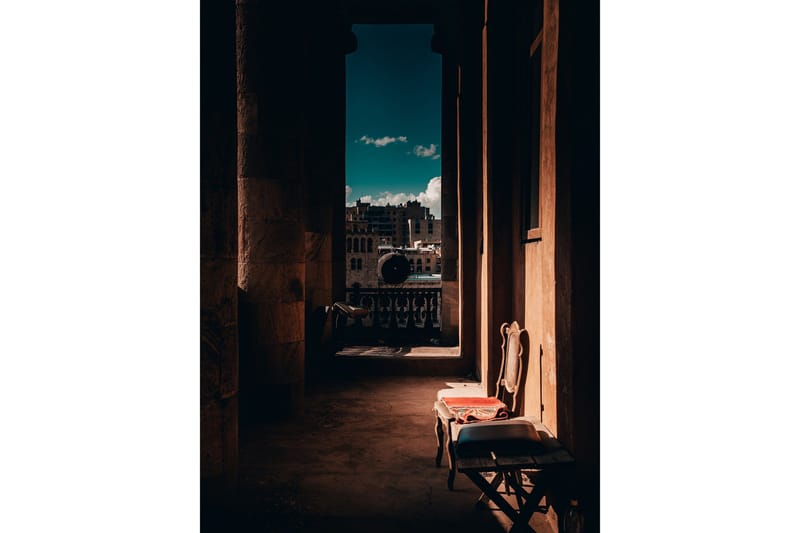 Poster Tunnel vision 30x40 cm, Brun