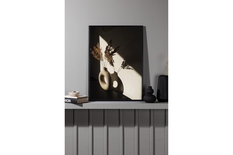 Poster Vase 21x30 cm - Beige - Boligtilbehør - Billeder & kunst - Posters & plakater