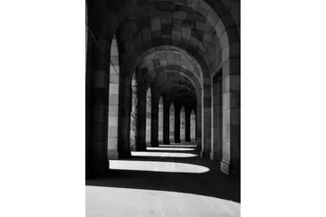 Poster Walkway 50x70 cm - Beige - Boligtilbehør - Billeder & kunst - Posters & plakater