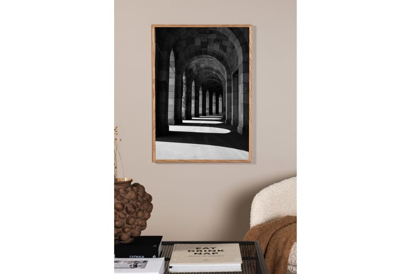 Poster Walkway 70x100 cm - Beige - Boligtilbehør - Billeder & kunst - Posters & plakater