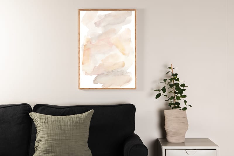 Poster Water color 21x30 cm - Beige - Boligtilbehør - Billeder & kunst - Posters & plakater