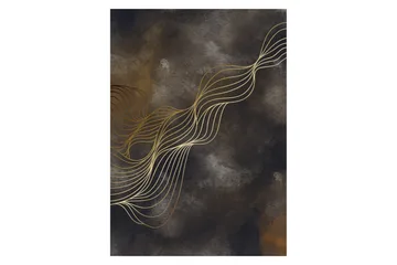 Poster Wave 50x70 cm - Flerfarget - Boligtilbehør - Billeder & kunst - Posters & plakater