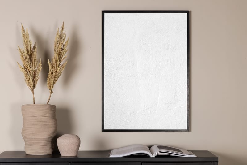 Poster White Reveted 50x70 cm - Hvit - Boligtilbehør - Billeder & kunst - Posters & plakater