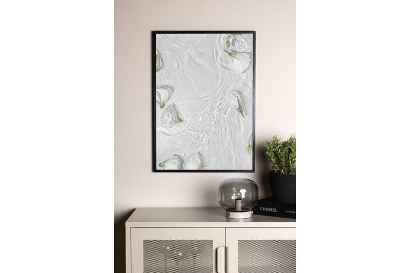 Poster White Roses 21x30 cm - Hvit - Boligtilbehør - Billeder & kunst - Posters & plakater