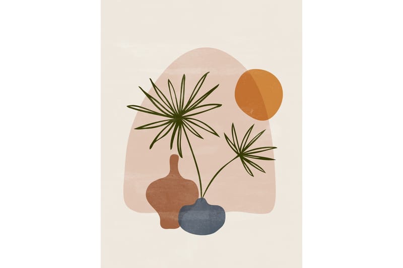 Poster Wonderland 30x40 cm, Beige