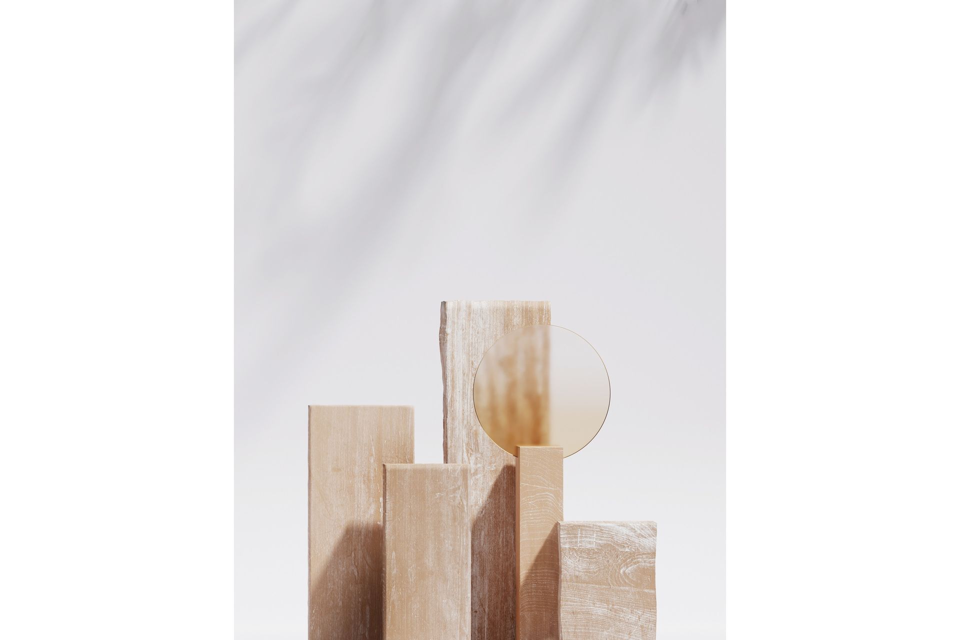 Poster Wooden Blocks 50x70 cm - Beige - Boligtilbehør - Billeder & kunst - Posters & plakater