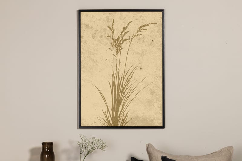 Poster Plant art 70x100 cm - Beige - Boligtilbehør - Billeder & kunst - Posters & plakater