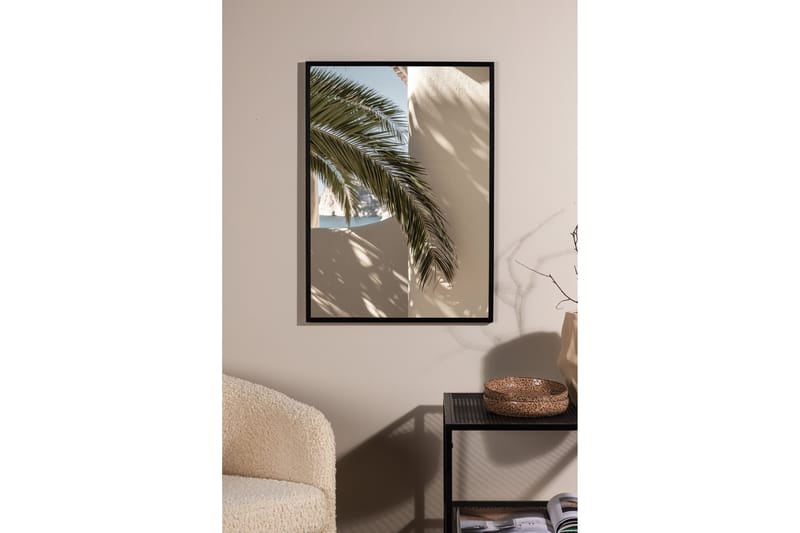 Poster Palmleaf 70x100 cm - Beige - Boligtilbehør - Billeder & kunst - Posters & plakater