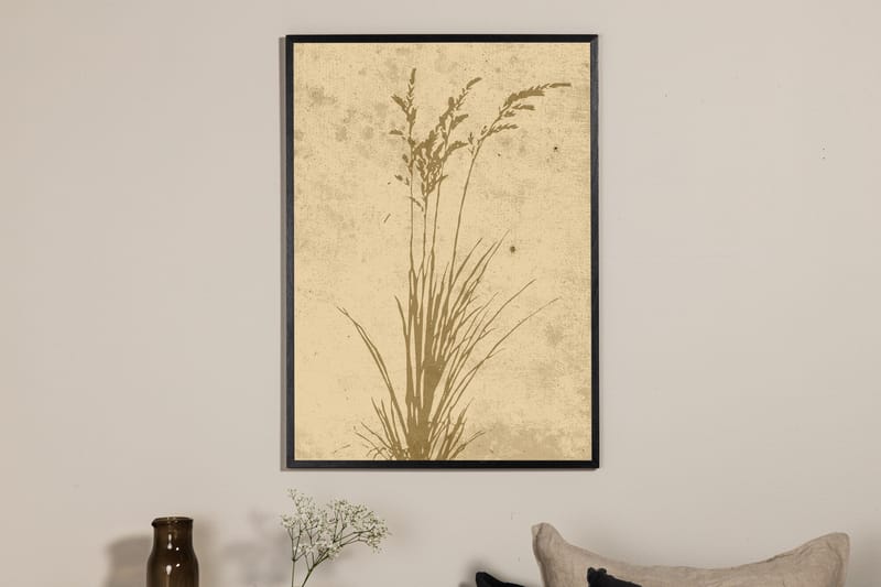 Poster Plant art 50x70 cm - Beige - Boligtilbehør - Billeder & kunst - Posters & plakater