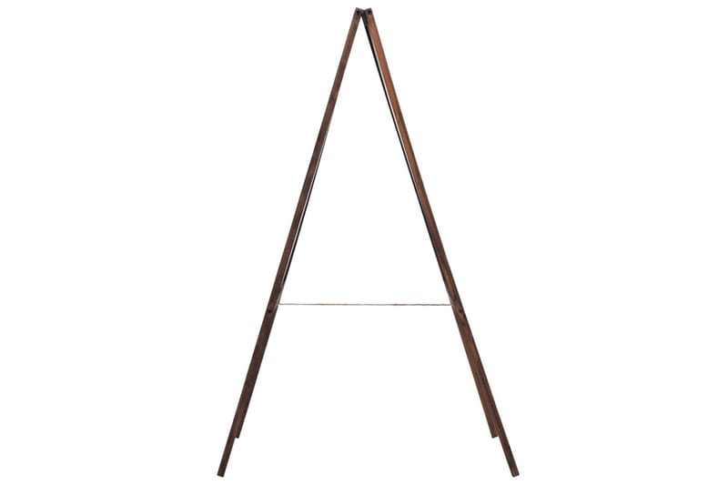 Dobbeltsidet Tavle Cedertræ Fritstående 60 X 80 Cm - Sort - Boligtilbehør - Billeder & kunst - Presentationstavle & tegnetavle - Tavle & kridttavle