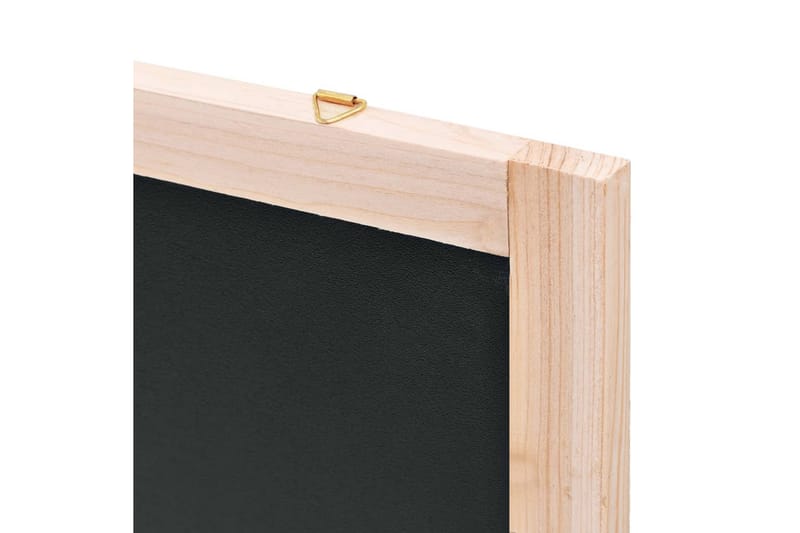 Vægmonteret Tavle Cedertræ 60 X 80 Cm - Sort - Boligtilbehør - Billeder & kunst - Presentationstavle & tegnetavle - Tavle & kridttavle